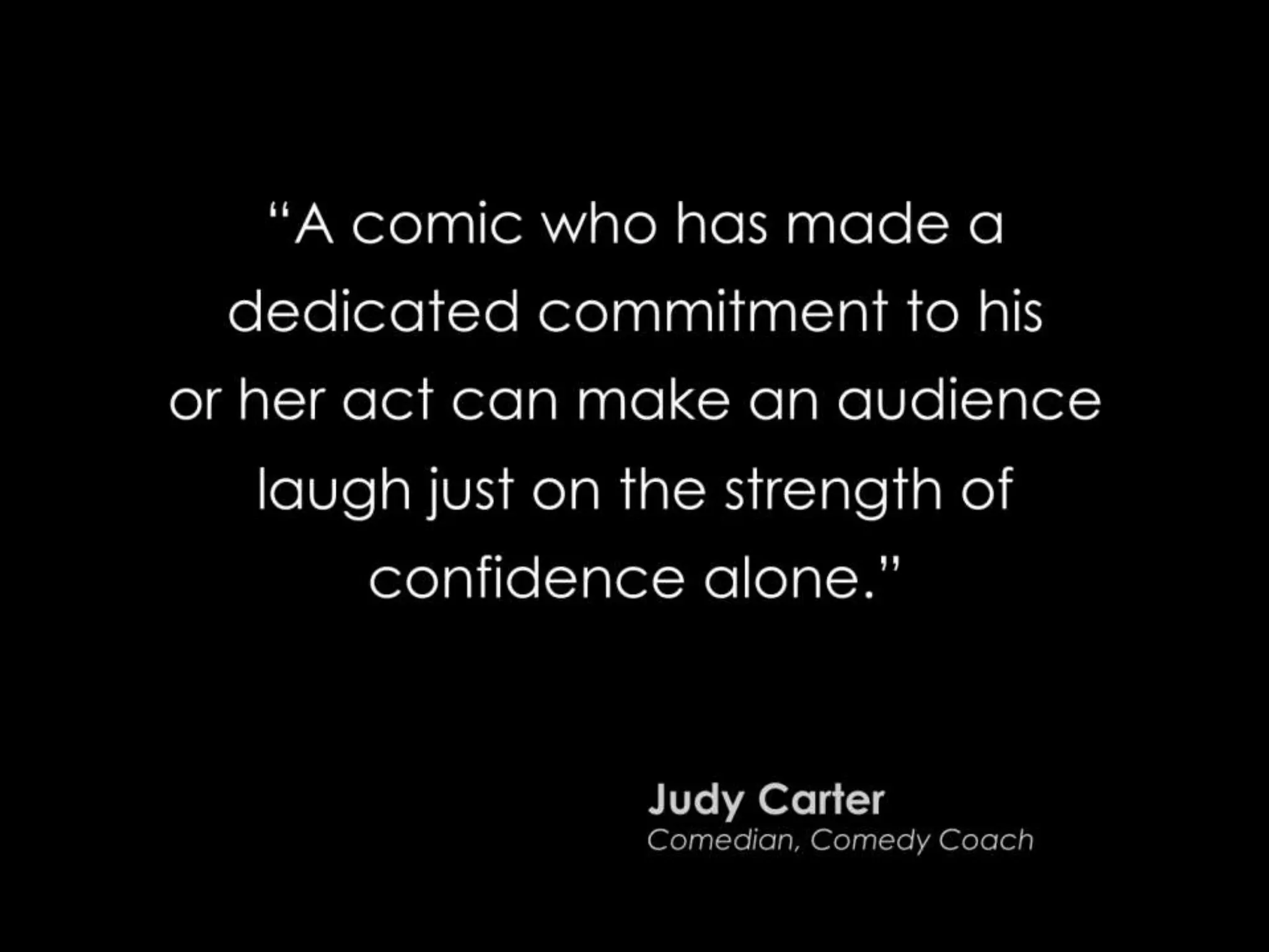 Presentation Wisdom Learned from Comedians and Improvisers | PCA8