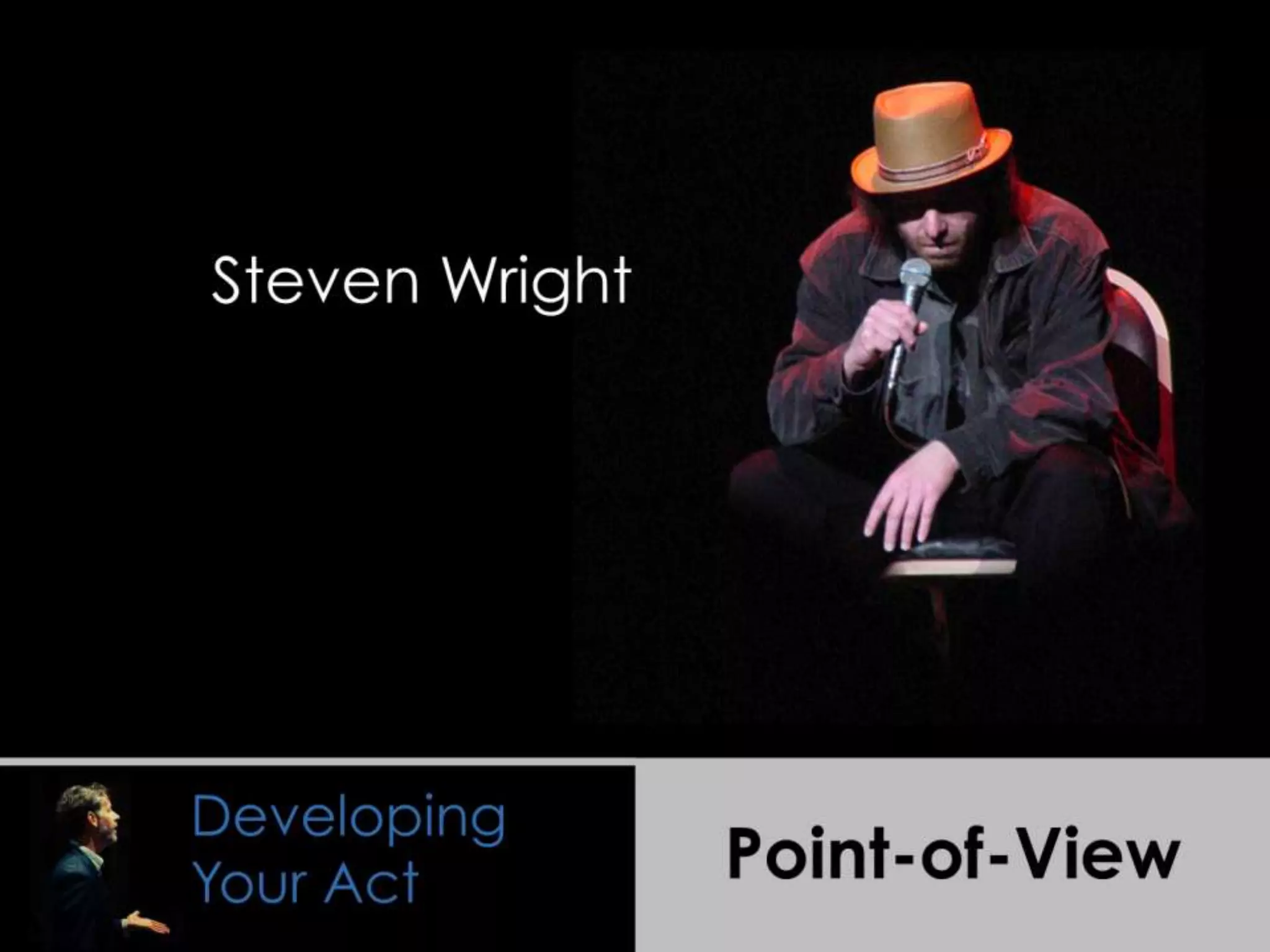 Presentation Wisdom Learned from Comedians and Improvisers | PCA8