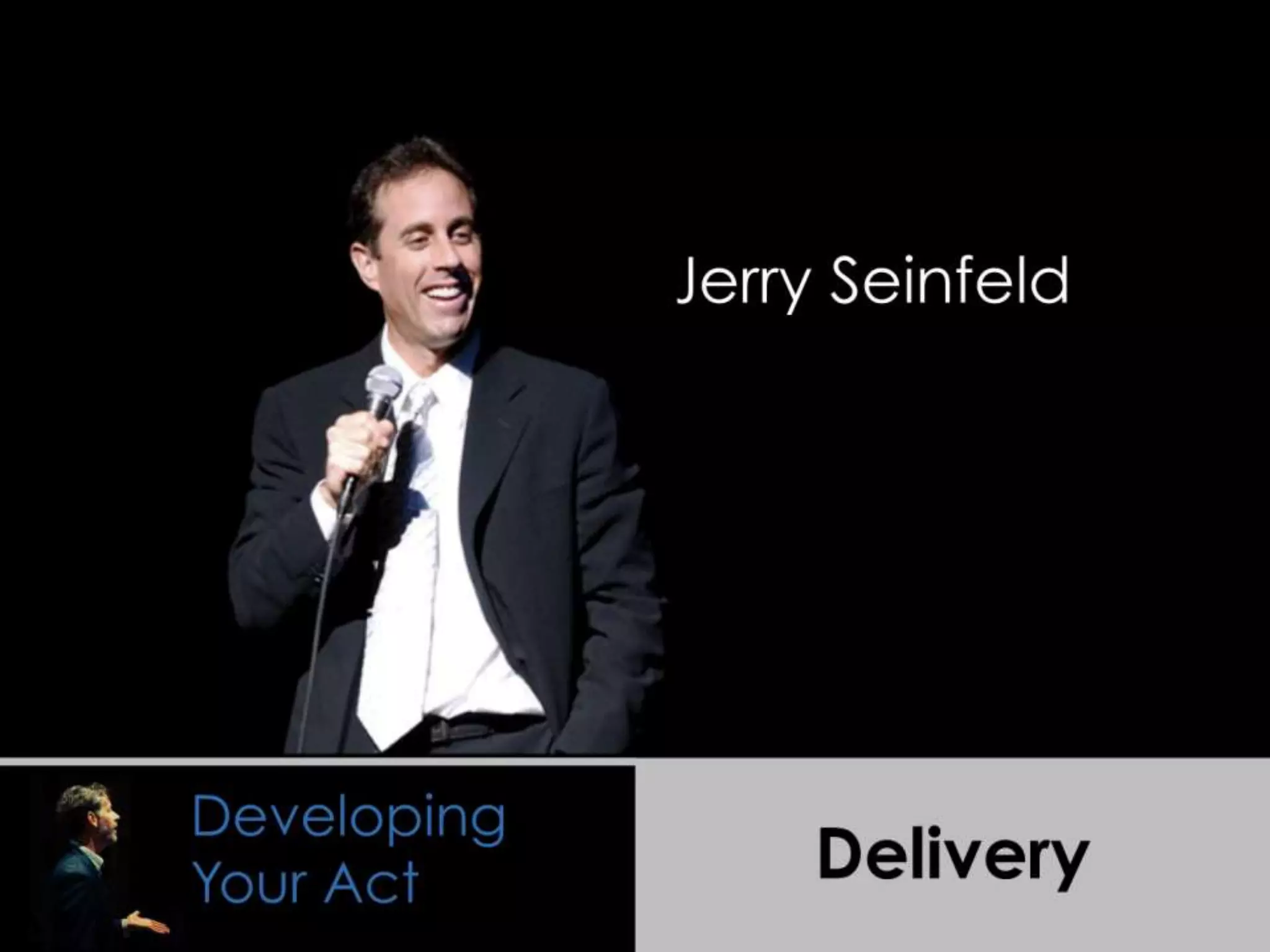 Presentation Wisdom Learned from Comedians and Improvisers | PCA8