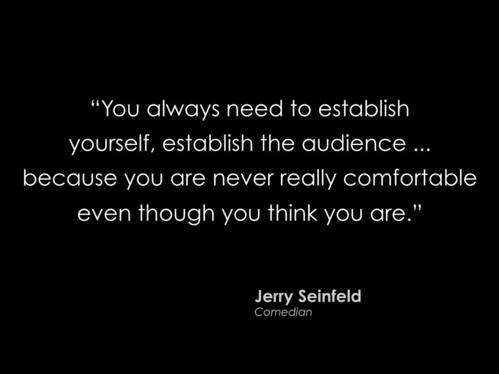 Presentation Wisdom Learned from Comedians and Improvisers | PCA8