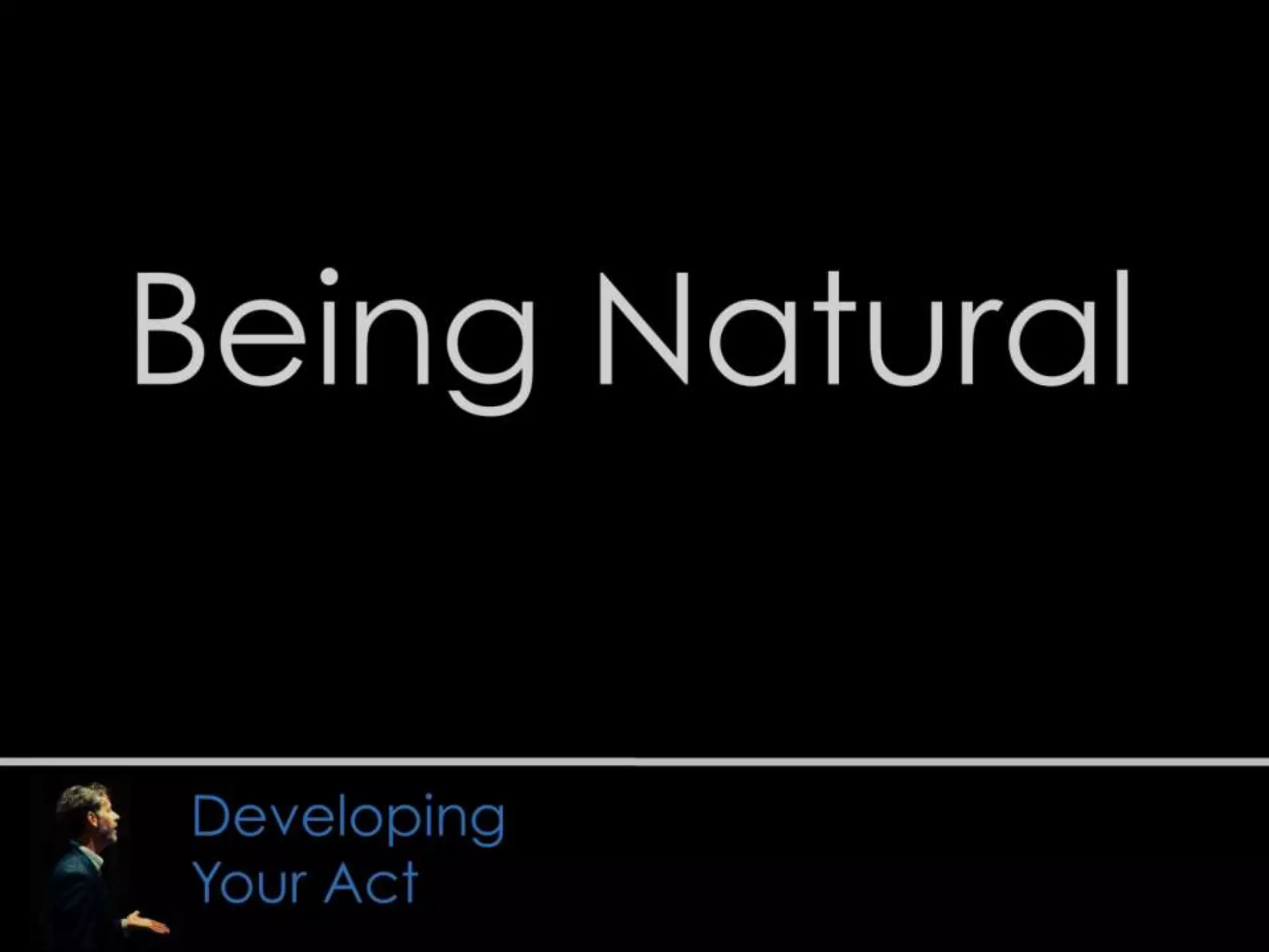 Presentation Wisdom Learned from Comedians and Improvisers | PCA8