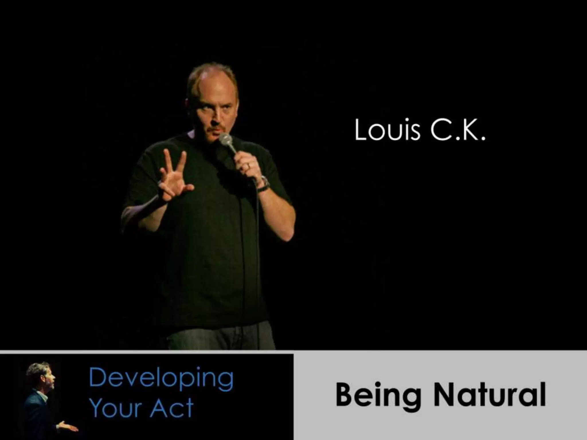 Presentation Wisdom Learned from Comedians and Improvisers | PCA8