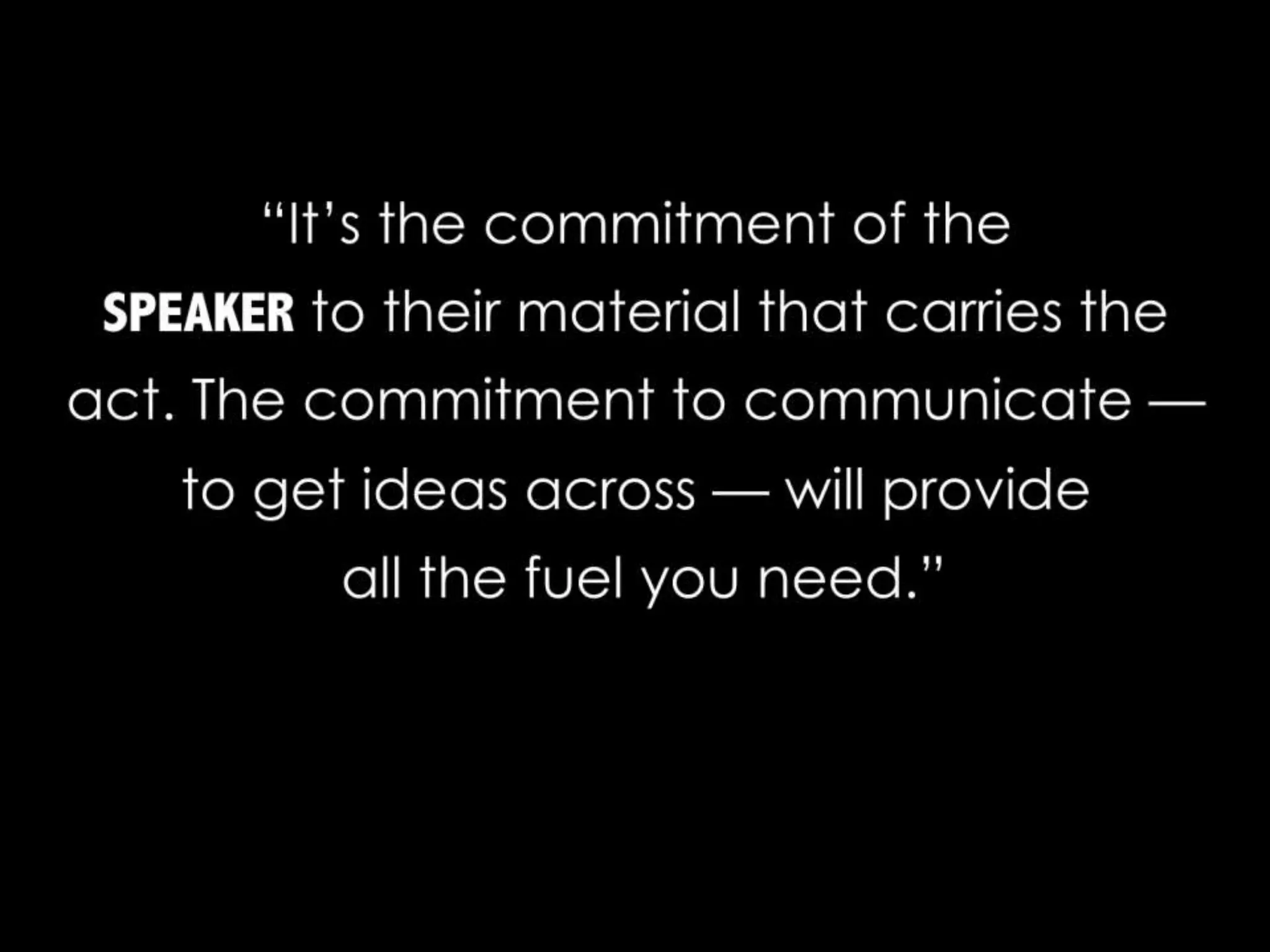 Presentation Wisdom Learned from Comedians and Improvisers | PCA8