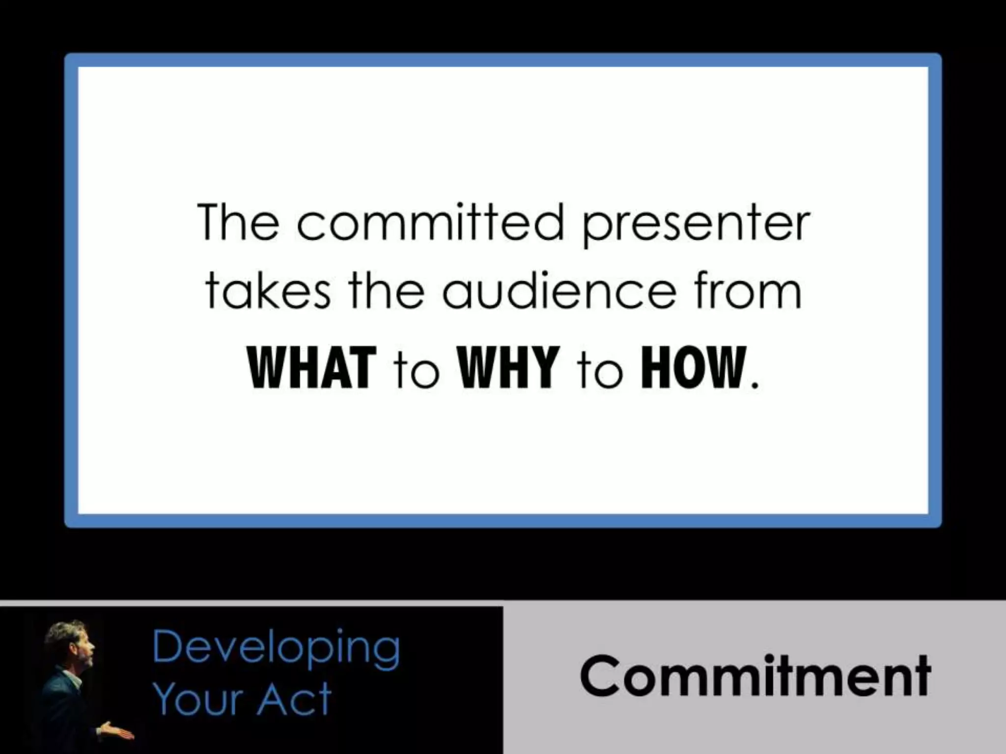 Presentation Wisdom Learned from Comedians and Improvisers | PCA8