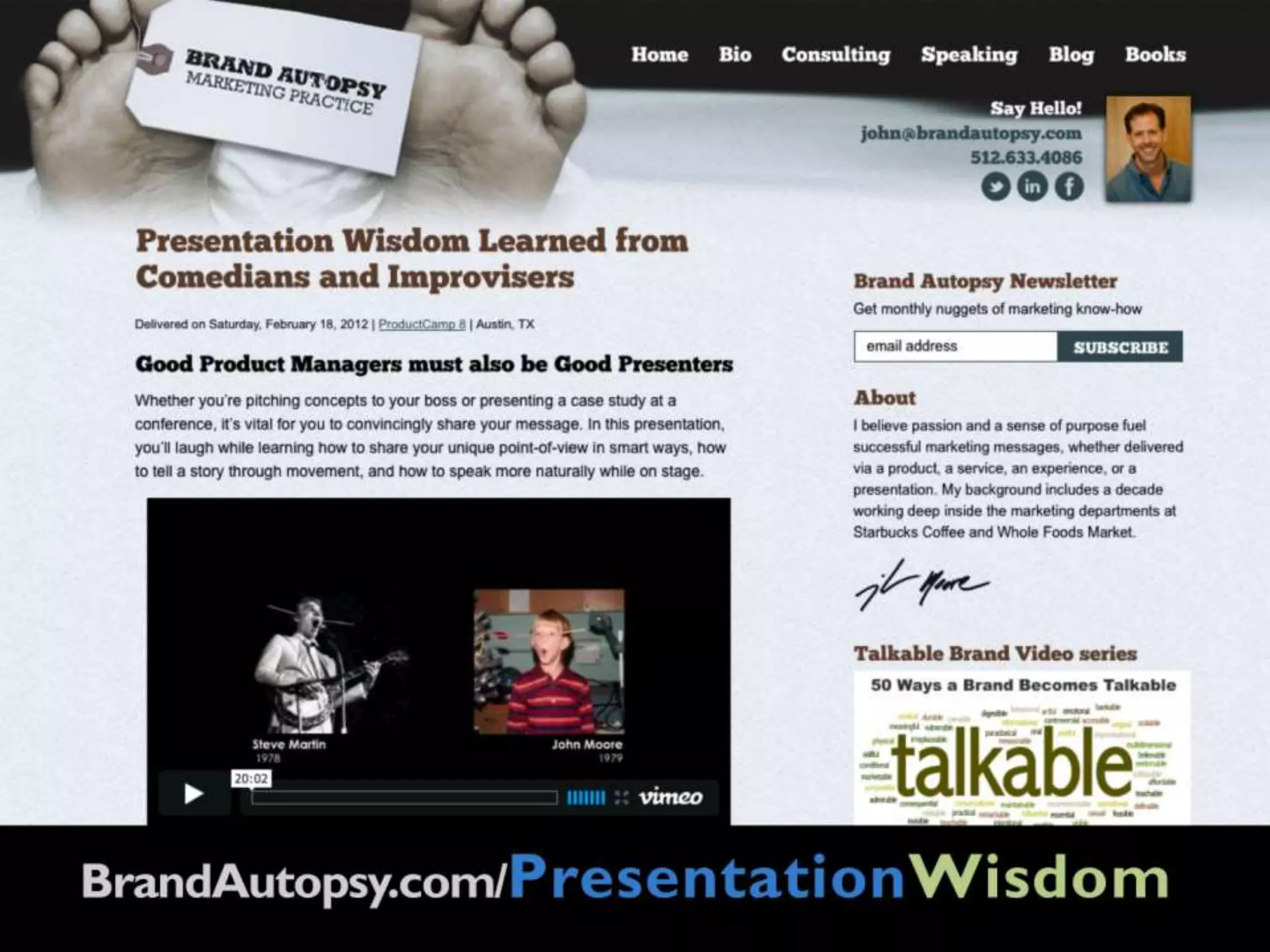 Presentation Wisdom Learned from Comedians and Improvisers | PCA8