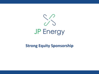 Strong Equity Sponsorship
 
