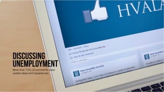 More than 70% of comments were
usable ideas and experiences.

 