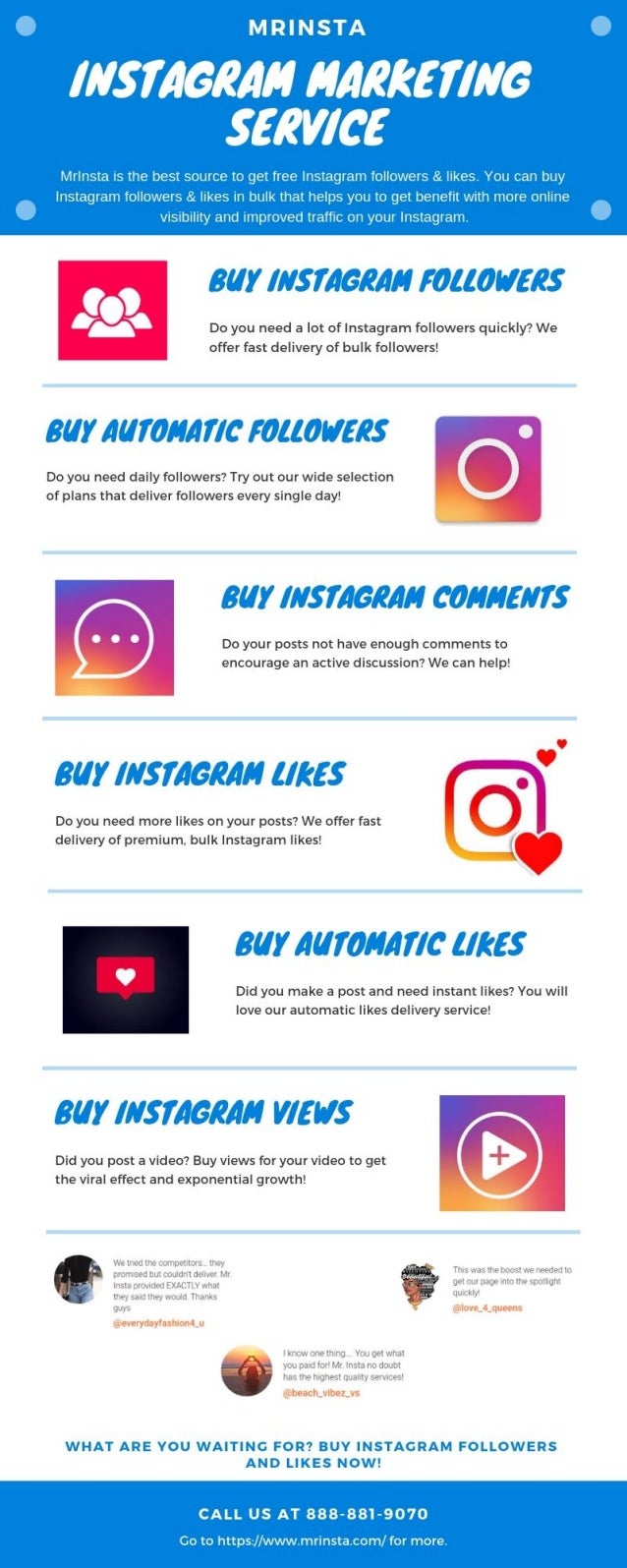 MrInsta Instagram Marketing Service
