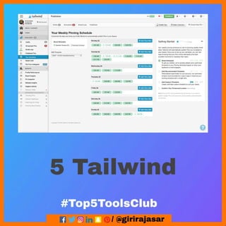 Top 5 Social Media Scheduling Tools | PDF