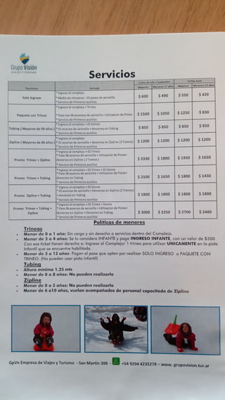 Bariloche Excursiones y actividades