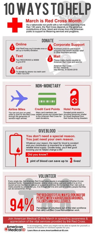 Red Cross Month - American Medical ID 