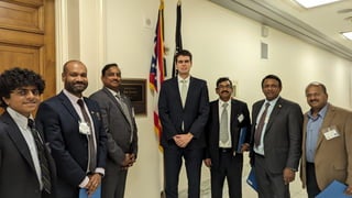 Capitol Hill Day organized by the ITSERVE Alliance & Anju Vallabhaneni in Washington DC on July 19th