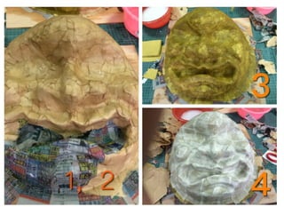 making lion's head