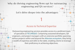 Optimizing Business Potential: A Guide to Outsourcing Engineering Services in Atlassian Ecosystems with TECUNIQUE