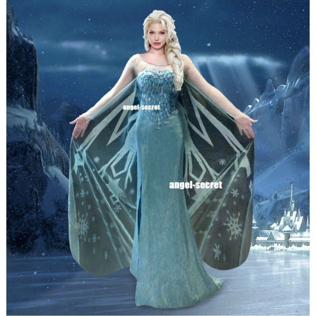 angel secret elsa costume