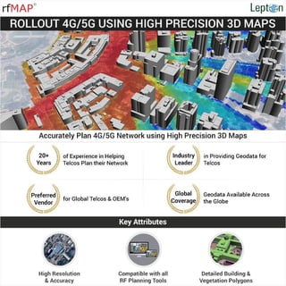 Rollout #4G/5G using High Precision #3D Maps! 