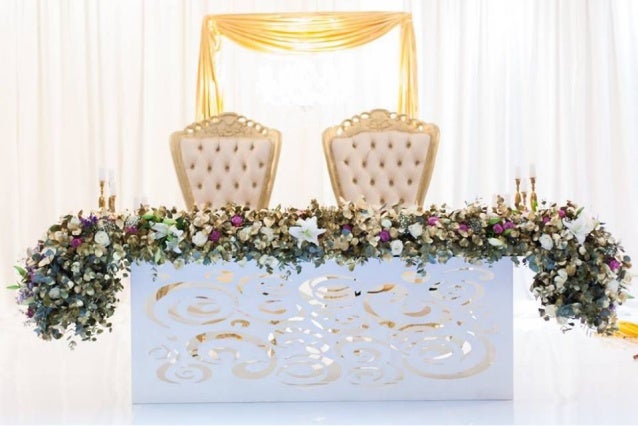 Johannesburg wedding décor