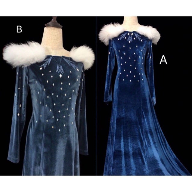 elsa olaf's frozen adventure dress