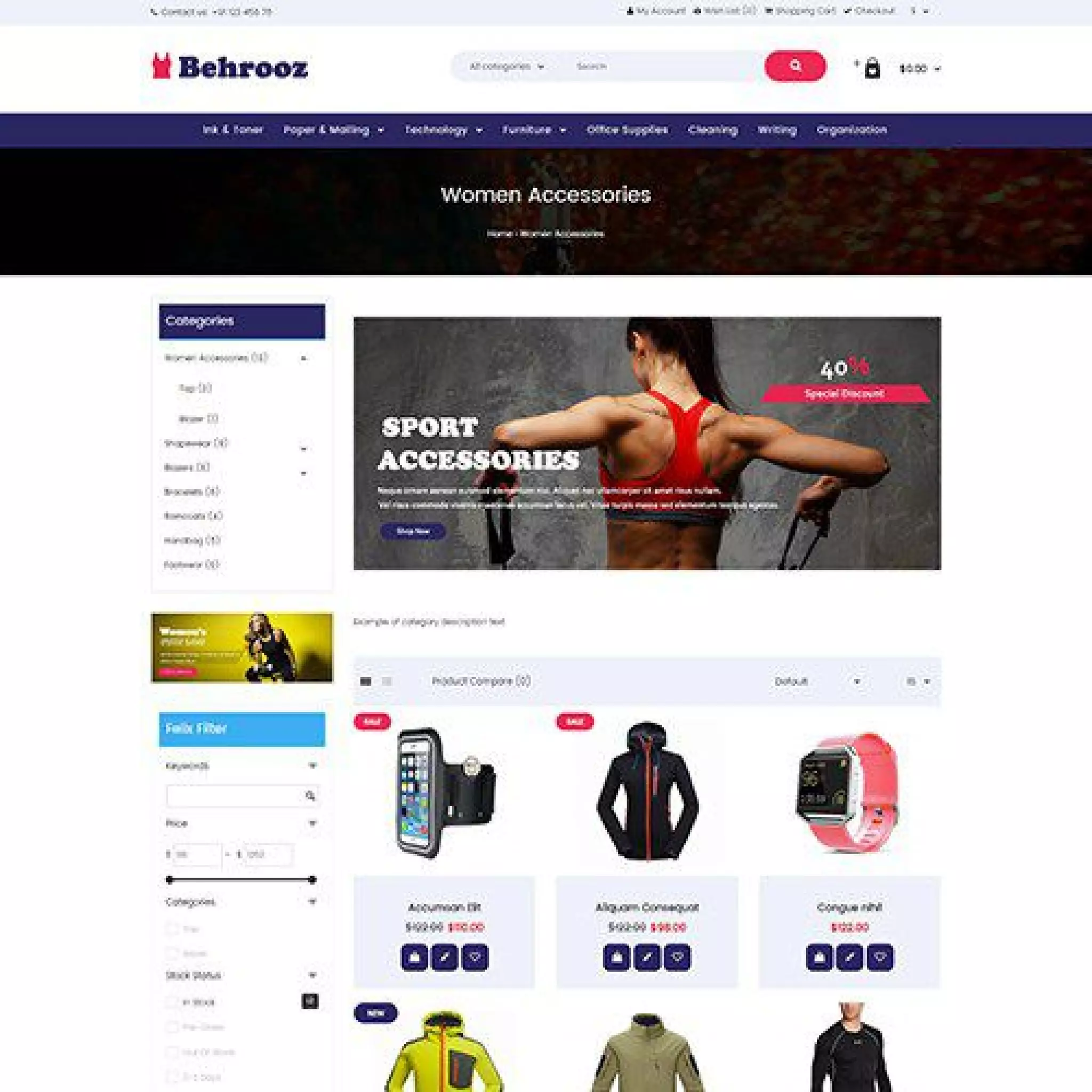 Behrooz Opencart Theme | PPT