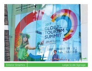 Exterior Graphics Large Scale Signage
 