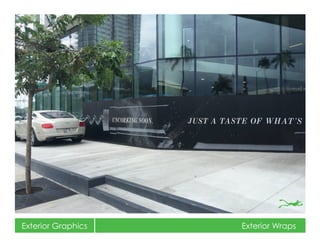 Exterior Graphics Exterior Wraps
 