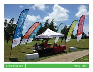 Event Products Promo Flags
 