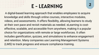 Methods of Training - Human Resource Management | PDF