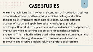 Methods of Training - Human Resource Management | PDF