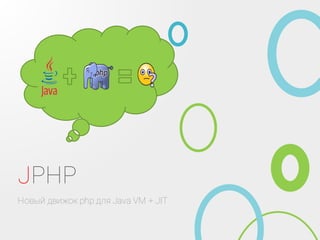 JPHP
Новый движок php для Java VM + JIT
	
	
	
 