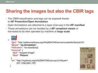 Hybrid Image Retrieval in Digital Libraries by Jean-Philippe Moreux & Guillaume Chiron - EuropeanaTech Conference 2018 Slide 43