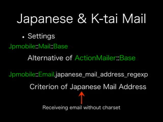 How to use jpmobile