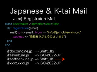 How to use jpmobile