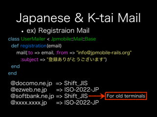 How to use jpmobile