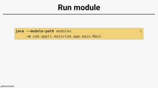 Rivieradev 17 Java 9 Modules
