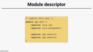 Rivieradev 17 Java 9 Modules