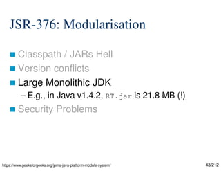 Theory and Practice of the Java Platform Module System v0.7 | PDF