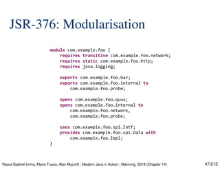 Theory and Practice of the Java Platform Module System v0.7 | PDF