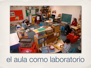 el aula como laboratorio
 