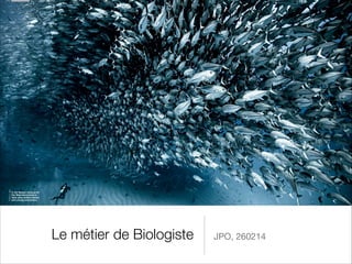 Le métier de Biologiste

JPO, 260214

 
