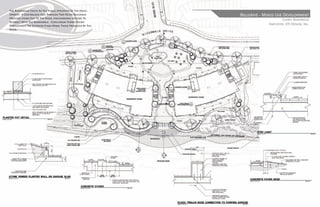 The Riverhouse Exists As The Public Epicenter Of The Devel-
opment. A Centralized Axis Through Two Retail Buildings       Bellerive - Mixed Use Development
Provides Views Out To The River, Encouraging Visitors To                          Client: Blackrock
Interact With The Boardwalk. Curvilinear Forms Found
Throughout The Exterior Plaza Mimic Those Produced By The
                                                                           Employer: DTJ Design, Inc.
River.
 