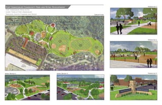 Perspective 1:
 Port Hawkesbury Community Park and Retail Development
 Port Hawkesbury, Nova Scotia
 Client: Town of Port Hawkesbury
 Employer: Ekistics Planning and Design                           Concept Plan:




                                                                                                   Perspective 2:




                                                                                  Civil 3d Terrain Model - View1:




Aerial Oblique 1:                             Aerial Oblique 2:                                    Perspective 3:



                                                                                  Civil 3d Terrain Model - View2:
 