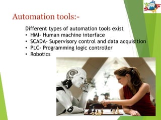 Power point presentation on Industrial Automation | PPTX