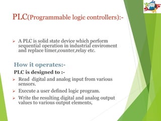 Power point presentation on Industrial Automation | PPTX