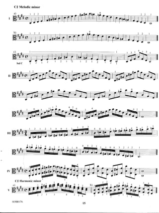 Susan c. brown scales and bowings two scale for viiola | PDF