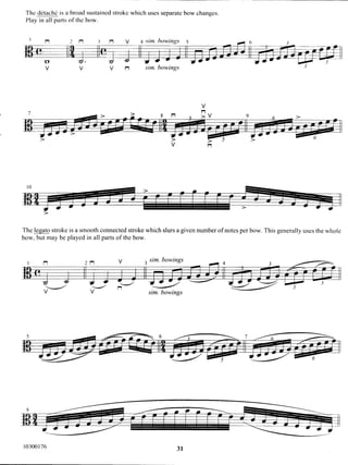 Susan c. brown scales and bowings two scale for viiola | PDF