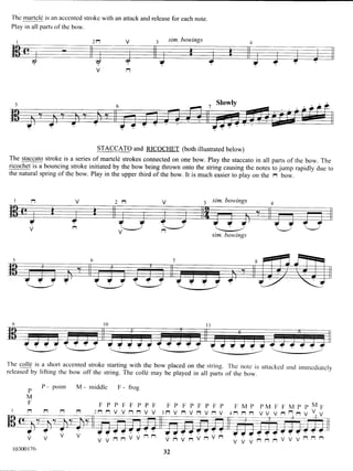 Susan c. brown scales and bowings two scale for viiola | PDF