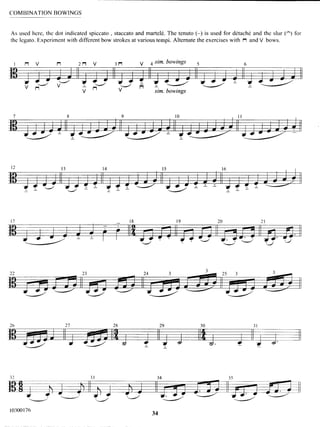 Susan c. brown scales and bowings two scale for viiola | PDF