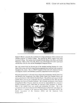 Susan c. brown scales and bowings two scale for viiola | PDF