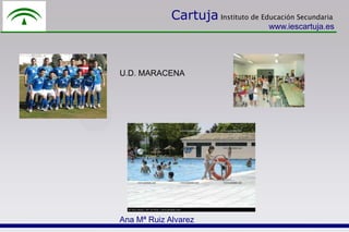 Cartuja Instituto de Educación Secundaria
www.iescartuja.es
U.D. MARACENA
Ana Mª Ruiz Alvarez