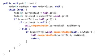 Non-blocking Michael-Scott queue algorithm | PDF